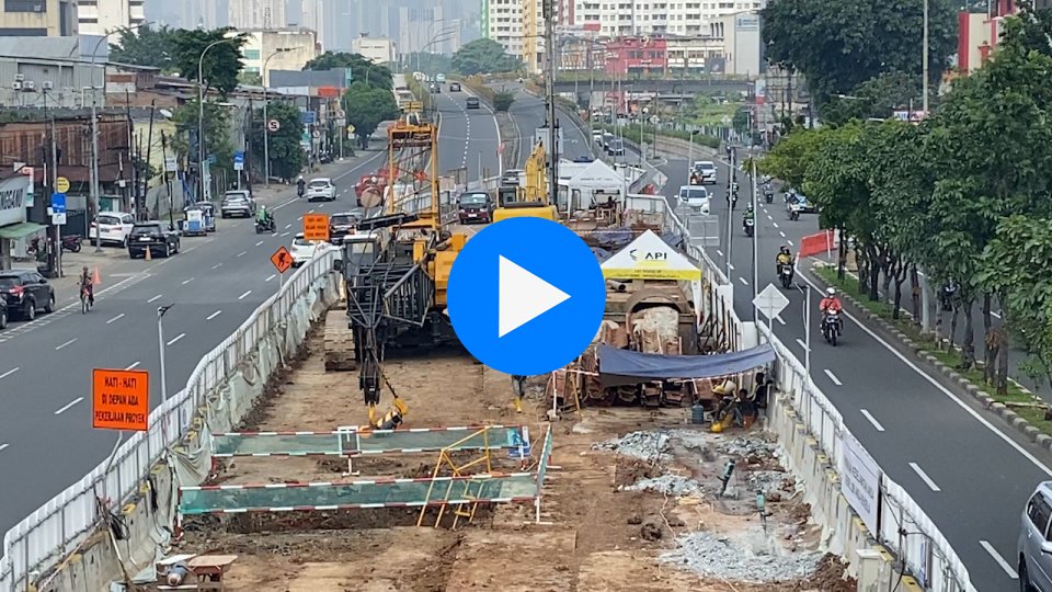 Progres Pembangunan LRT Fase 1B, Dirut JakPro: Sudah 10 Persen Lebih ...