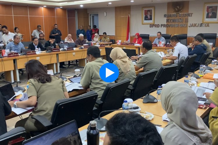 Komisi B DPRD DKI Jakarta Gelar Rapat Kerja Dengan OPD, Bahas Pra RKPD 2025